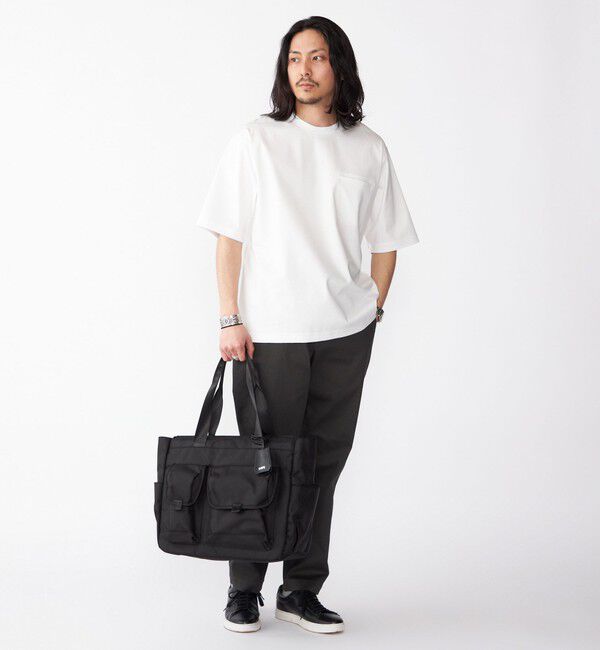 SHIPS「【新色追加】【WEB限定】SHIPS: ビズ ワイド ブリーフ トート バッグ」|トートバッグ|