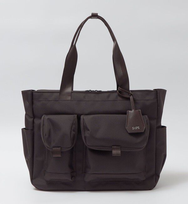 SHIPS「【新色追加】【WEB限定】SHIPS: ビズ ワイド ブリーフ トート バッグ」|トートバッグ|