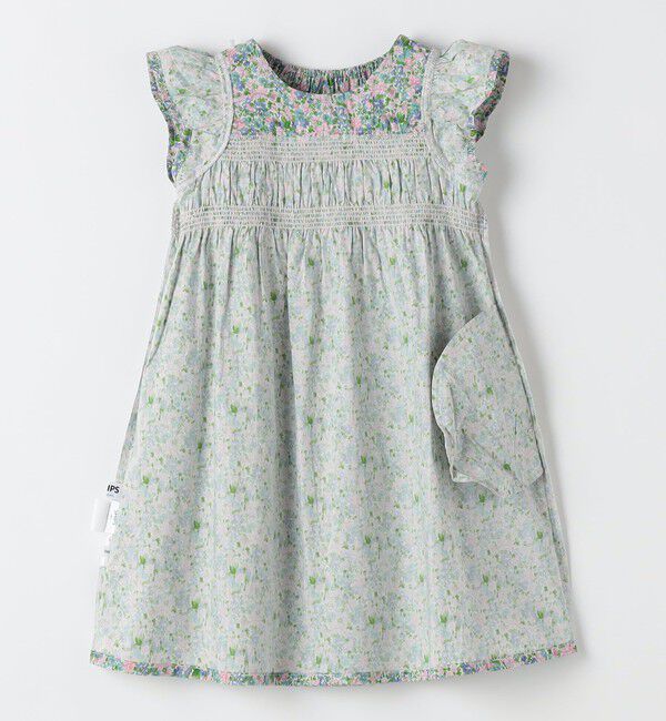 SHIPS Colors 「SHIPS Colors:90～140cm /〈洗濯機可能〉スモッキング フラワー ワンピース◇」|ワンピース|