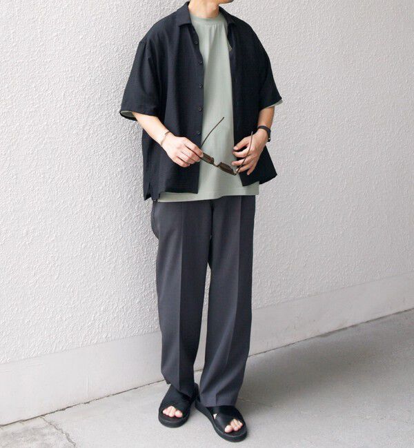 SHIPS any「SHIPS any:〈洗濯機可能〉ミニ チェック レギュラーカラー シアー シャツ◇」|シャツ・ブラウス|