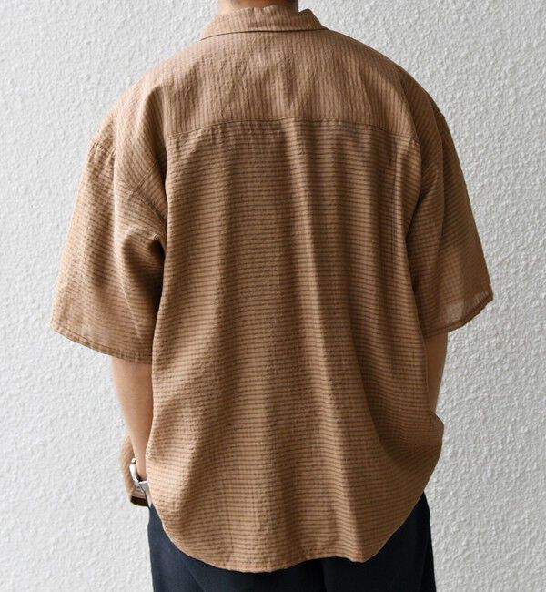 SHIPS any「SHIPS any:〈洗濯機可能〉ミニ チェック レギュラーカラー シアー シャツ◇」|シャツ・ブラウス|