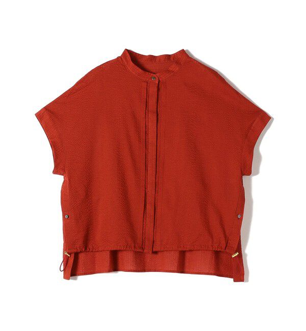 SHIPS for women「〈手洗い可能〉サッカー 裾 ドロスト ドルマン ブラウス 2」|シャツ・ブラウス|