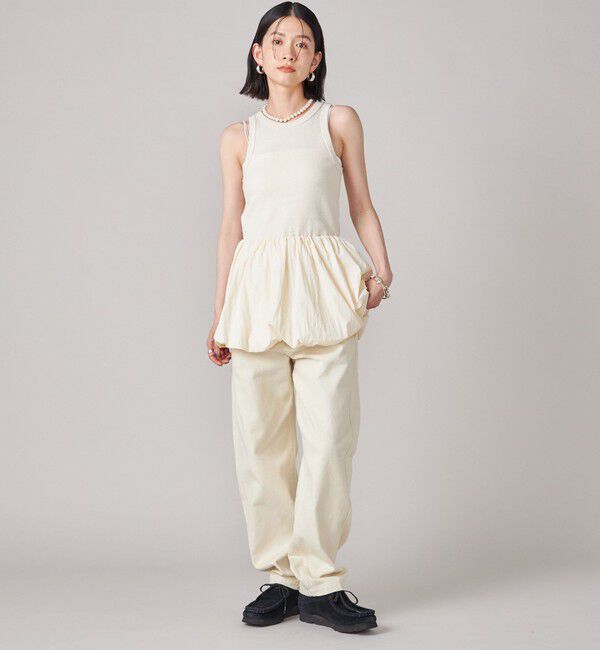 SHIPS for women「SHIPS NINE CASE:〈洗濯機可能〉バレル レッグ パンツ」|その他|