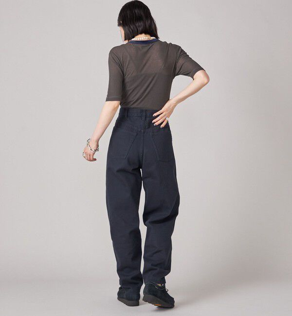 SHIPS for women「SHIPS NINE CASE:〈洗濯機可能〉バレル レッグ パンツ」|その他|