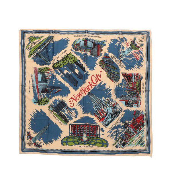 SHIPS for women「BINDU: スカーフ 100&times;100 25AW」|ストール|