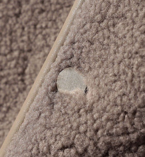 SHIPS for women「【一部WEB限定】〈手洗い可能〉NEW リバーシブル ボア ブルゾン」|ブルゾン・スタジャン|