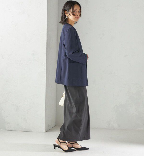 SHIPS for women「〈洗濯機可能〉マルチ ファンクション ロング タイト スカート」|スカート|