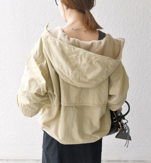 SHIPS any「【SHIPS any別注】La Hutte:〈洗濯機可能〉リバーシブル マウンテン パーカ」|ブルゾン・スタジャン|