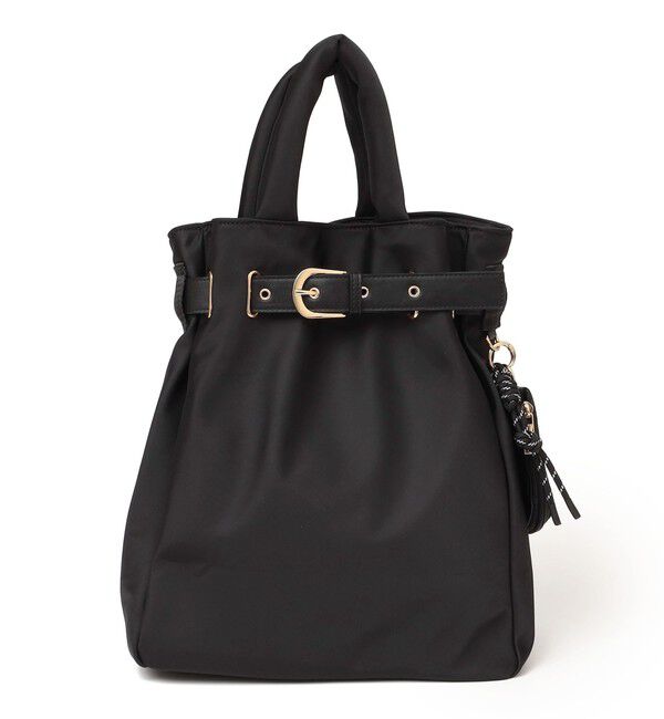 SHIPS any「SHIPS any: バックル ベルト デザイン A4 トート バッグ」|トートバッグ|