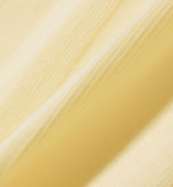 SHIPS for women「【SHIPS別注】miller: シアー ヘンリー ネック ロング スリーブ TEE」|Tシャツ・カットソー|