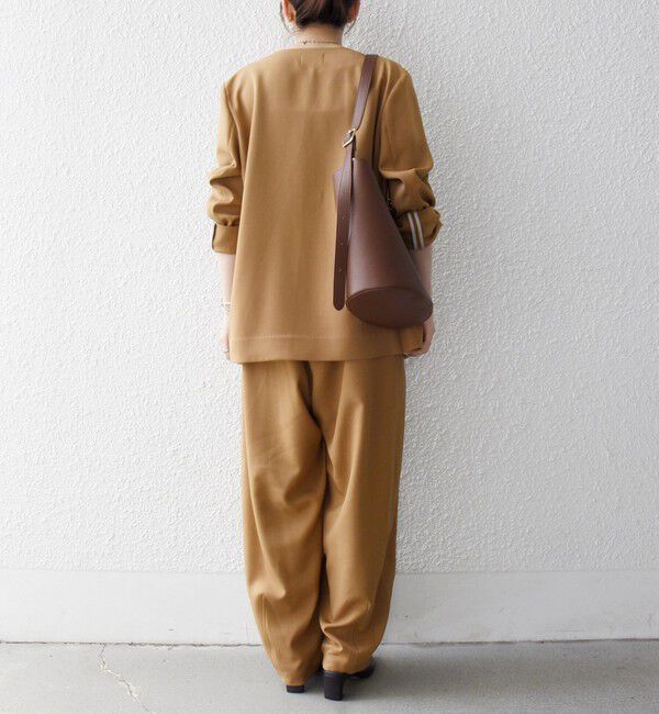 SHIPS any「SHIPS any:〈洗濯機可能〉ウーステッド サスペンダー付き バルーン パンツ」|その他|