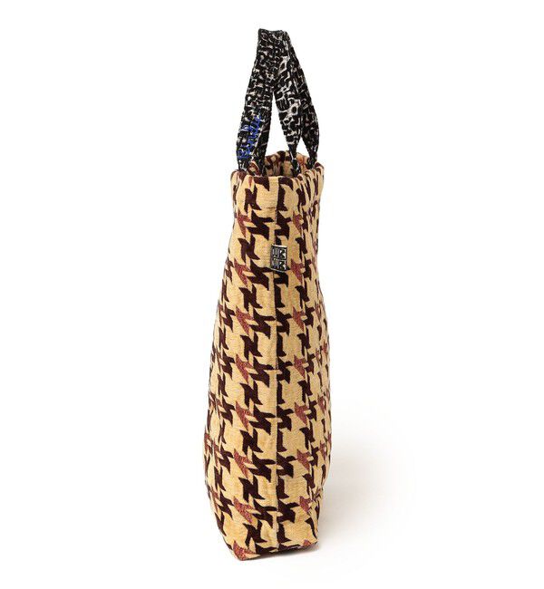 SHIPS any「【SHIPS any別注】BINDU: ジャカード 千鳥 トート バッグ」|トートバッグ|
