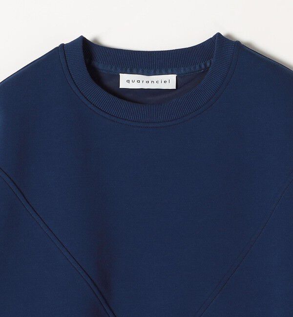 quaranciel「quaranciel:〈洗濯機可能〉ポンチ Vヨークバルーン スウェット プルオーバー」|スウェット・ジャージ|