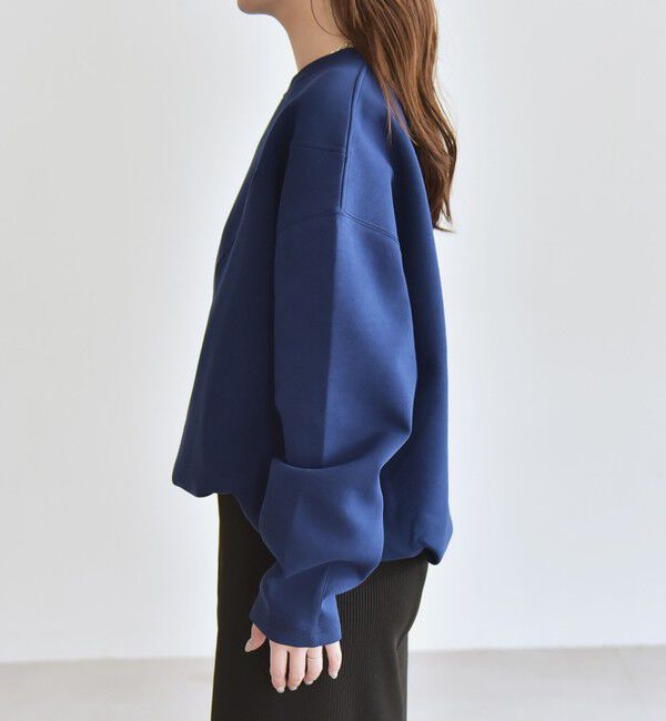 quaranciel「quaranciel:〈洗濯機可能〉ポンチ Vヨークバルーン スウェット プルオーバー」|スウェット・ジャージ|