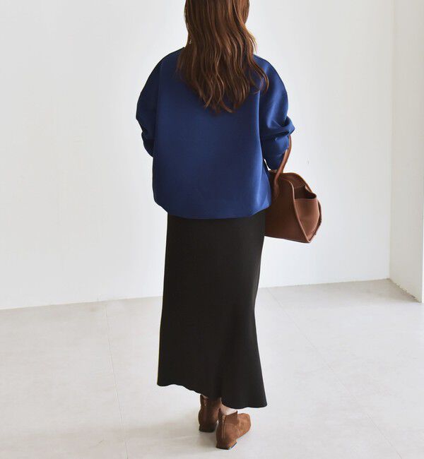 quaranciel「quaranciel:〈洗濯機可能〉ポンチ Vヨークバルーン スウェット プルオーバー」|スウェット・ジャージ|