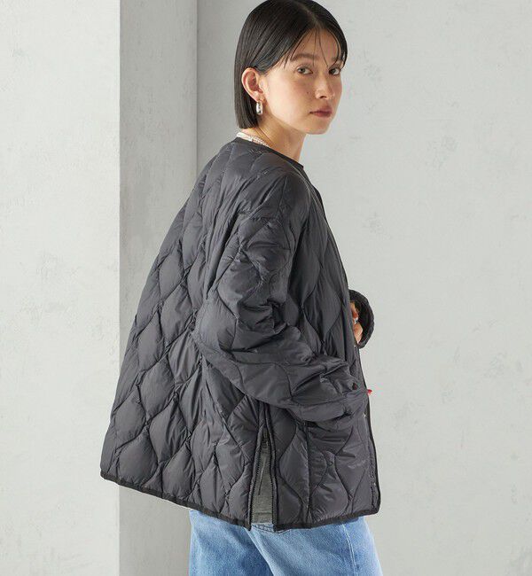 SHIPS for women「【SHIPS別注】TAION:〈手洗い可能〉リブ マルチ WAY ダウン ジャケット」|ダウン|