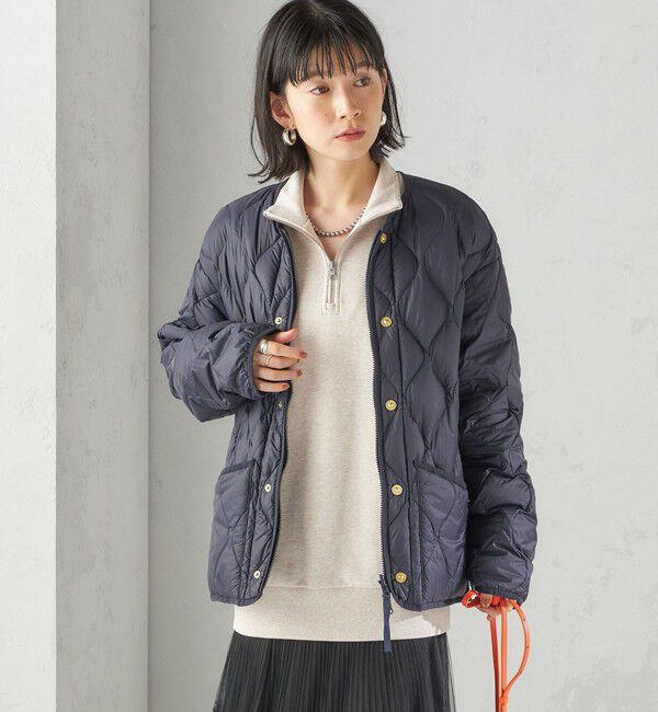 SHIPS for women「【SHIPS別注】TAION:〈手洗い可能〉リブ マルチ WAY ダウン ジャケット」|ダウン|