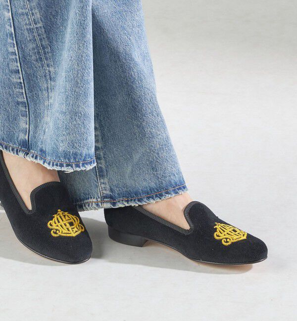 SHIPS for women「【SHIPS別注】Tricker&rsquo;s:SHIPS CHURCHILL」|スリッポン|ブラック