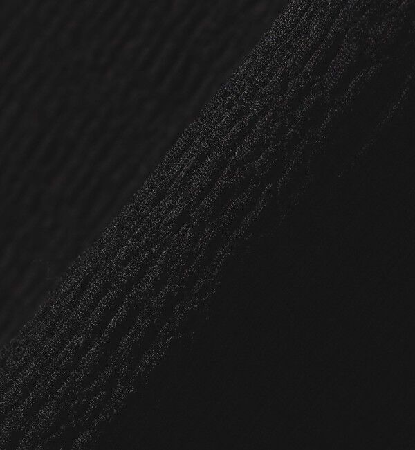 SHIPS any「SHIPS any:〈洗濯機可能〉シアー ジャージー スタンド フリル カット ブラウス」|シャツ・ブラウス|