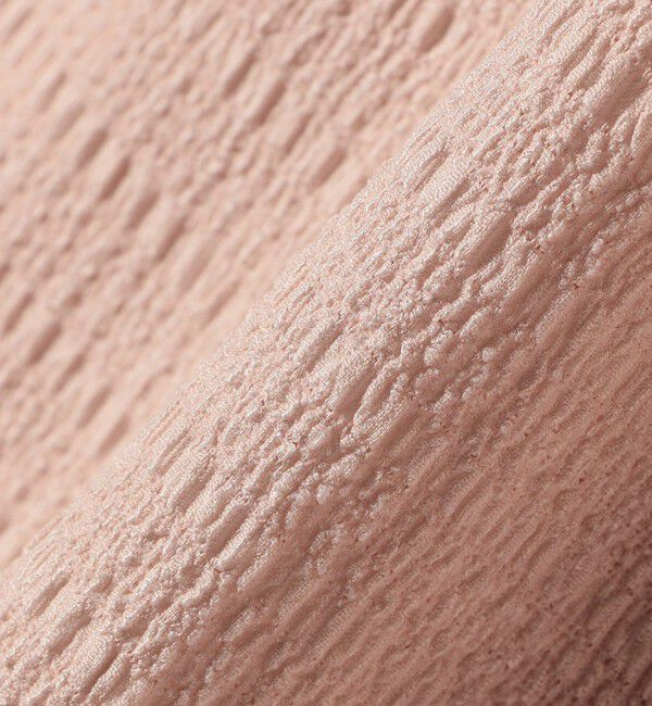 SHIPS any「SHIPS any:〈洗濯機可能〉シアー ジャージー スタンド フリル カット ブラウス」|シャツ・ブラウス|