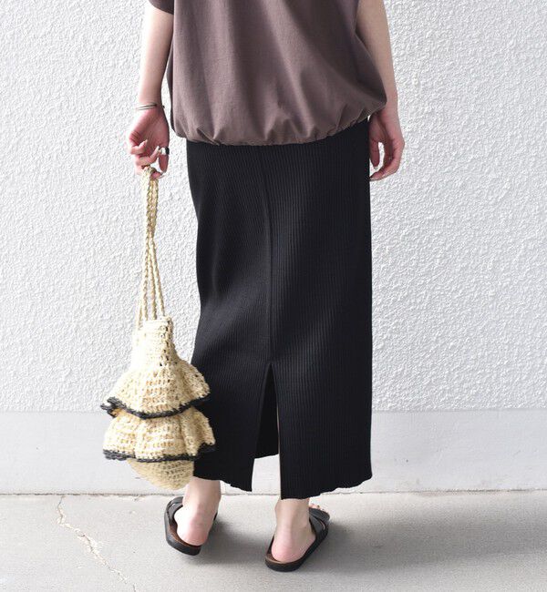 SHIPS Colors 「SHIPS Colors:〈手洗い可能・UVケア〉テレコ タイトスカート」|タイト|