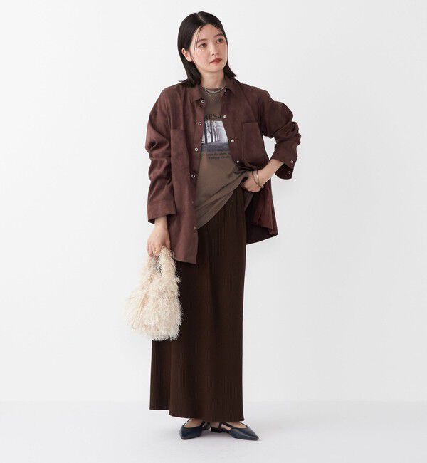 SHIPS Colors 「SHIPS Colors:〈手洗い可能・UVケア〉テレコ タイトスカート」|タイト|