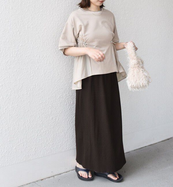 SHIPS Colors 「SHIPS Colors:〈手洗い可能・UVケア〉テレコ タイトスカート」|タイト|