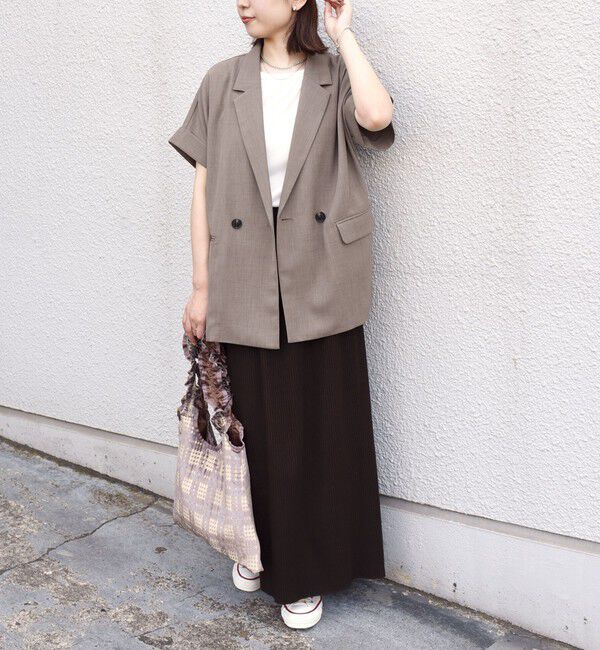 SHIPS Colors 「SHIPS Colors:〈手洗い可能・UVケア〉テレコ タイトスカート」|タイト|