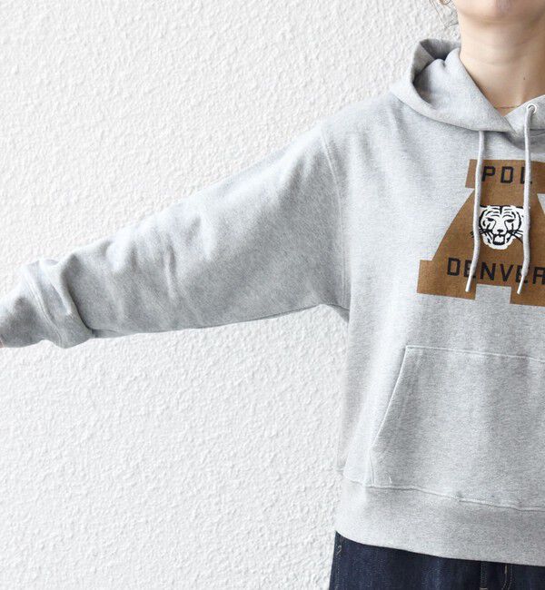 SHIPS any「【SHIPS any別注】THE KNiTS:〈洗濯機可能〉ロゴプリント フーディー パーカー」|パーカー|