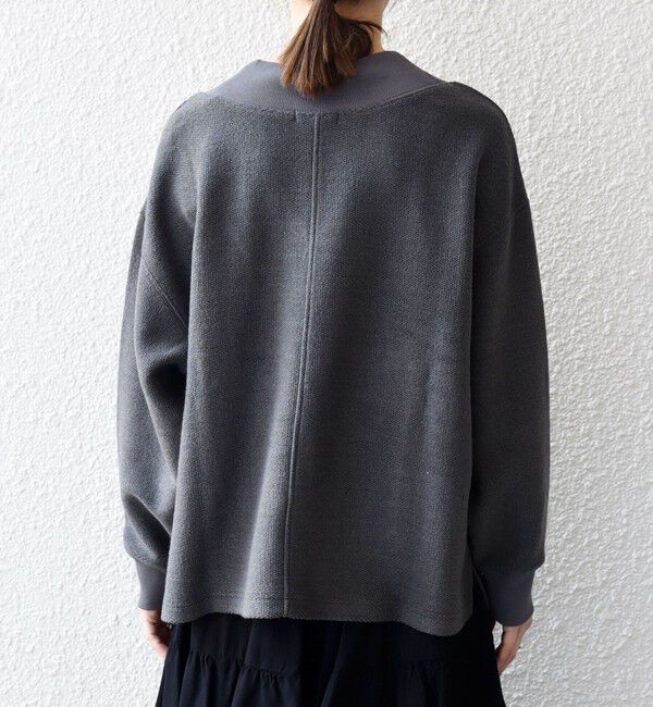 SHIPS any「SHIPS any:〈手洗い可能〉サカリバ 深Vネック ルーズ プルオーバー」|Tシャツ・カットソー|