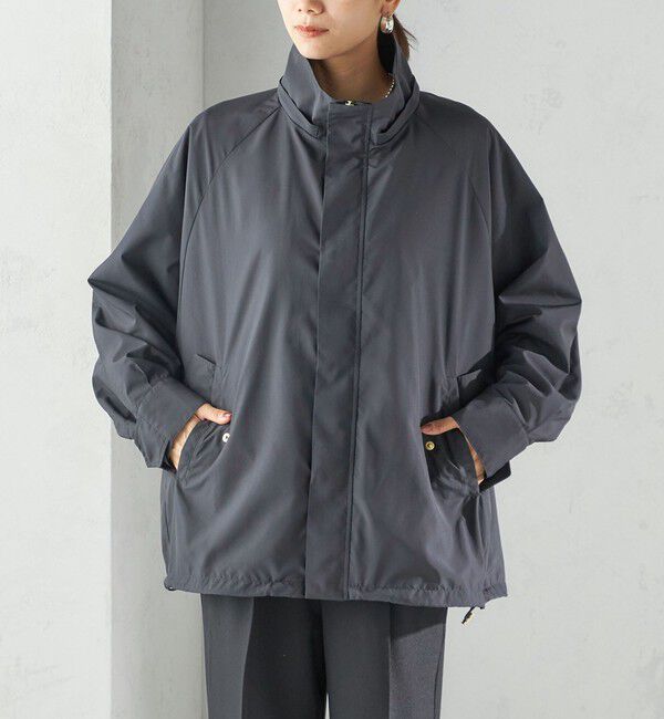 SHIPS for women「〈手洗い可能〉LIMONTA 撥水 ドルマン ブルゾン」|ブルゾン・スタジャン|