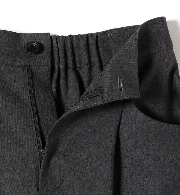 SHIPS for women「〈手洗い可能〉ソフィー ツイル ストレッチ ポケット デザイン パンツ」|スラックス|