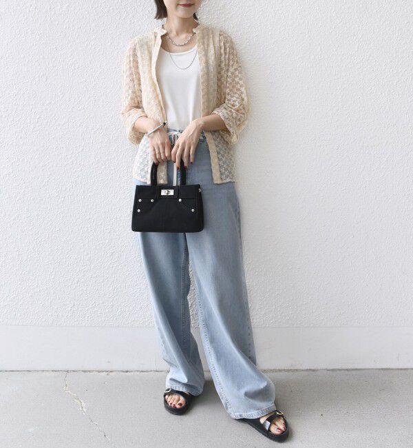 SHIPS for women「【WEB限定】2WAY ひねり 金具 ポケット バッグ」|ハンドバッグ|