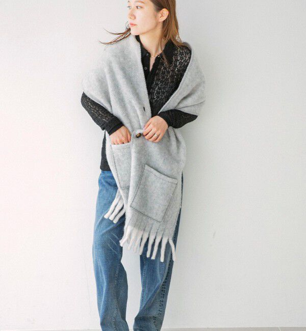 quaranciel「quaranciel: マルチ ウェイ ポケット ストール 25FW」|ストール|