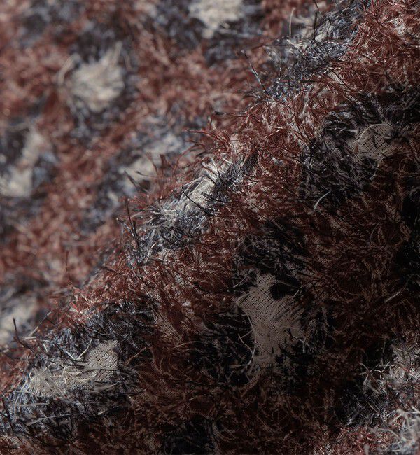 SHIPS any「SHIPS any:〈手洗い可能〉レオパード ジャカード Iライン イージー スカート」|タイト|