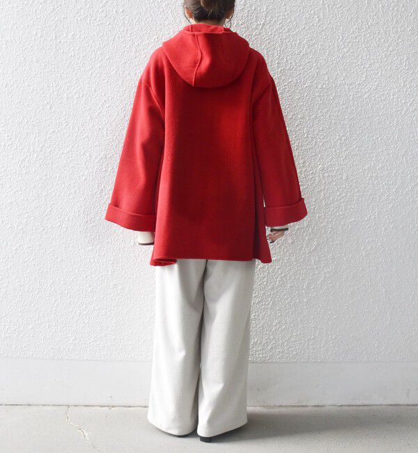 SHIPS any「SHIPS any: リバー フーデッド Aライン ミドル コート」|その他|