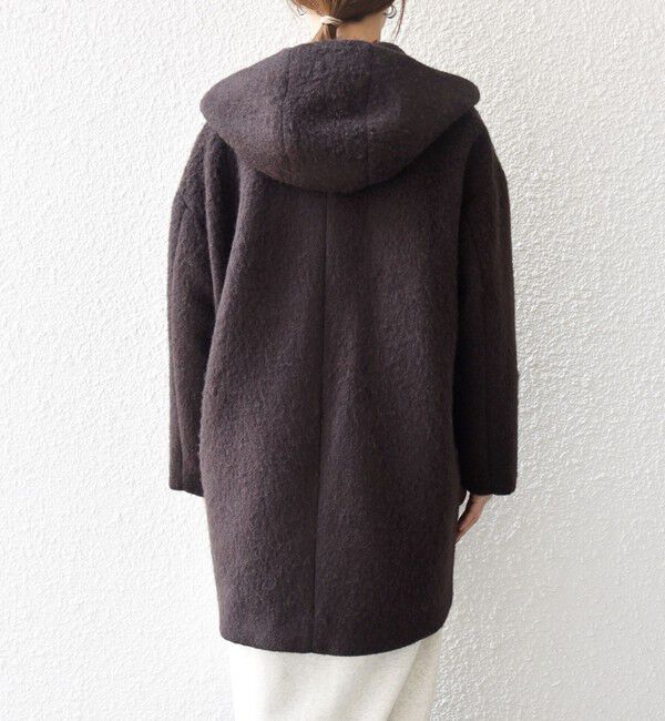 SHIPS any「SHIPS any: シャギー フーディー ガウン コート」|その他|