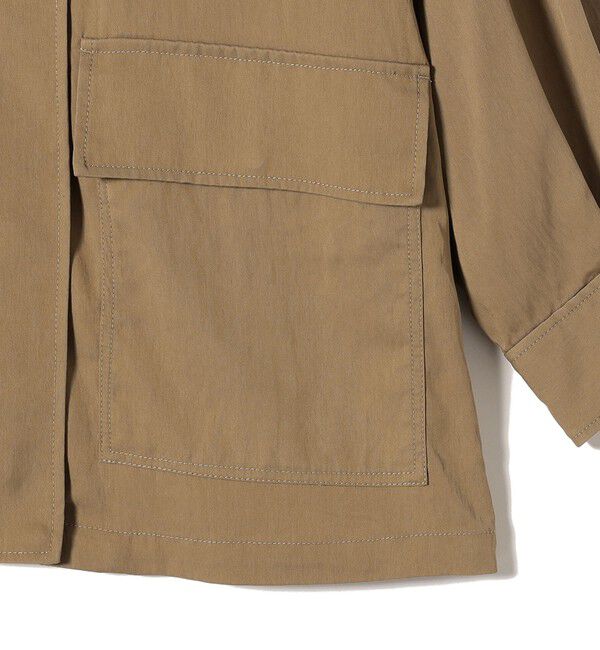 SHIPS Colors 「SHIPS Colors:〈手洗い可能〉パッチポケット ミリタリー ブルゾン」|ブルゾン・スタジャン|