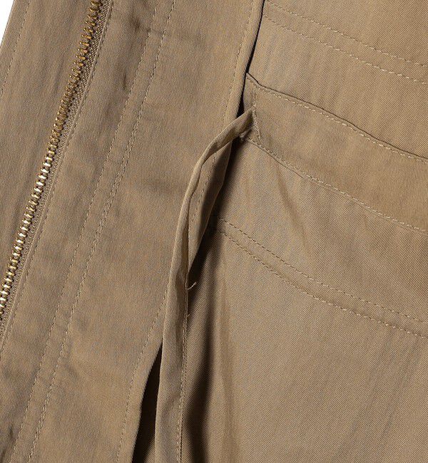 SHIPS Colors 「SHIPS Colors:〈手洗い可能〉パッチポケット ミリタリー ブルゾン」|ブルゾン・スタジャン|