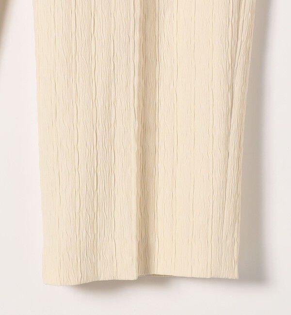 SHIPS any「SHIPS any:〈手洗い可能〉ジャカード タック セミワイド パンツ［NAVY BLUE］」|その他|