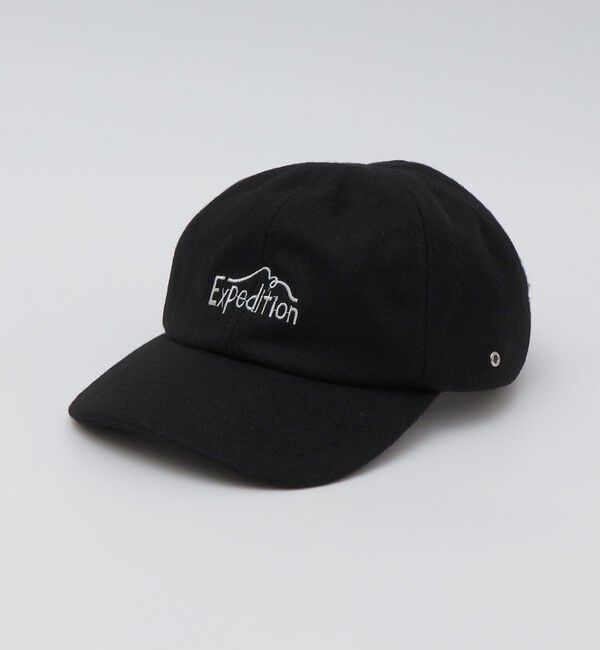 SHIPS「【SHIPS別注】halo commodity: EXPEDITION MELTON CAP」|その他|ブラック