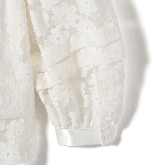 SHIPS for women「〈手洗い可能〉IPEKER オパール 加工 ブラウス（セレモニー対応可）」|シャツ・ブラウス|