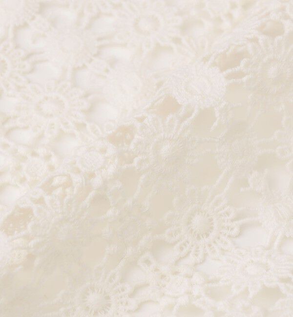 SHIPS for women「【SHIPS別注】BINDU: レース トライアングル スカーフ」|バンダナ・スカーフ|