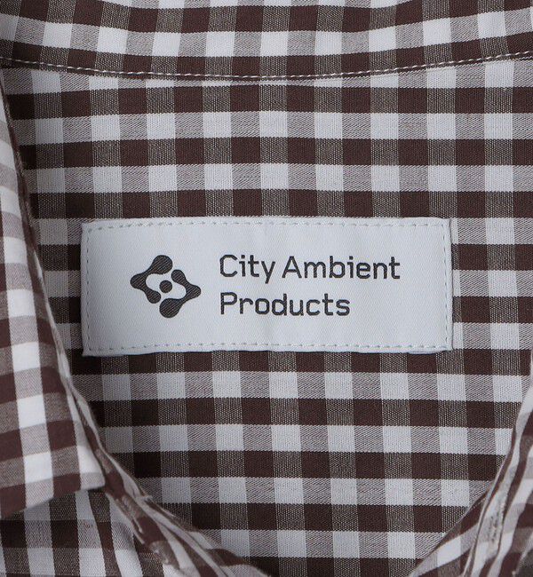 SHIPS「City Ambient Products: ブロード ストライプ チェック シャツ」|シャツ・ブラウス|
