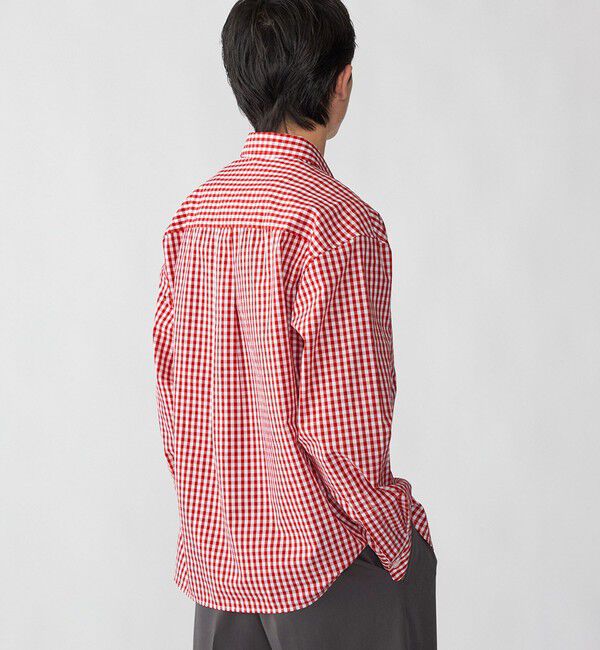 SHIPS「City Ambient Products: ブロード ストライプ チェック シャツ」|シャツ・ブラウス|