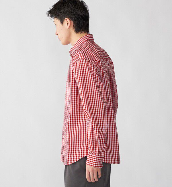 SHIPS「City Ambient Products: ブロード ストライプ チェック シャツ」|シャツ・ブラウス|