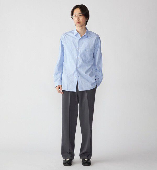 SHIPS「City Ambient Products: ブロード ストライプ チェック シャツ」|シャツ・ブラウス|