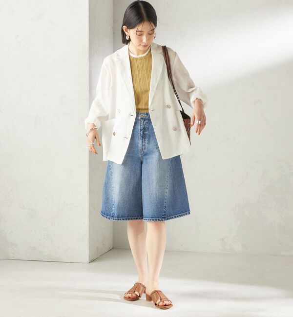 SHIPS for women「《一部予約》〈手洗い可能〉ラミー 4 ジャケット 26SS」|テーラードジャケット|