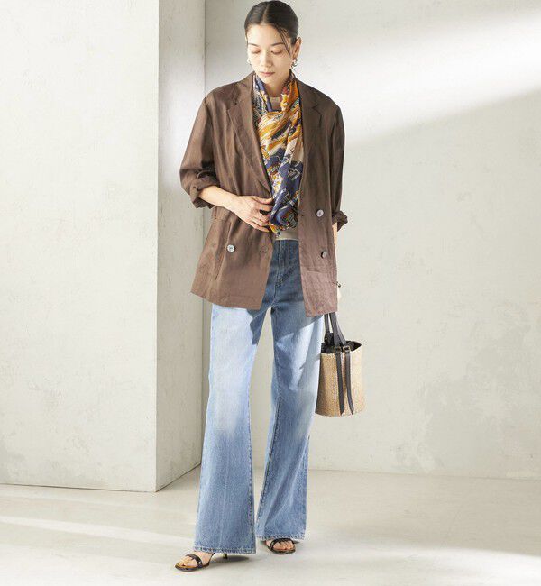 SHIPS for women「《一部予約》〈手洗い可能〉ラミー 4 ジャケット 26SS」|テーラードジャケット|