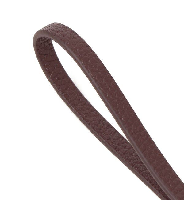 SHIPS for women「《追加予約》【WEB限定】George Cinq:イニシャル チャーム（ブラウン）」|チャーム・キーホルダー|